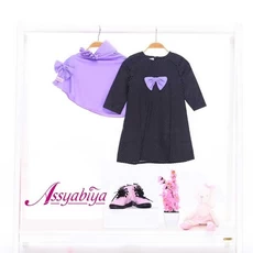 Gamis Syar I Anak Perempuan Usia 11Tahun Syari Reseller