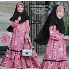 Baju Anak Gamis Modern 7 Tahun