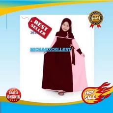 Gamis Anak Anaya Hijab TPA 9 Tahun