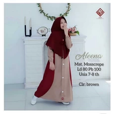 Gamis Couple Anak Dan Ibu SMP 8 Tahun