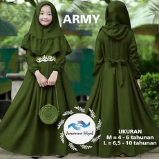 Gamis Hijaber Anak Modern Reseller