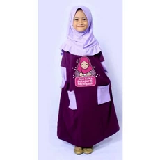 Gamis Polos Anak2 Lucu Reseller