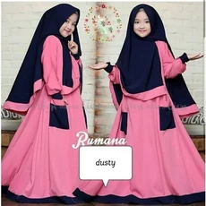 Baju Gamis Anak 12 Lucu Gratis Ongkir