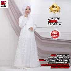 Gamis Anak Perempuan 12Tahun Ngaji 7 Tahun