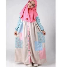 Baju Gamis Anak Katun Hijab Anak Murah Gratis Ongkir