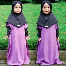 Gamis Anak Lucu Syari 7 Tahun