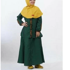 Gamis Couple Ibu Dan Anak Perempuan Polos Dropship