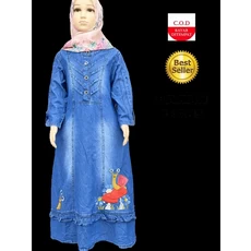 Gamis Anak Aurora Kids Syari Grosir