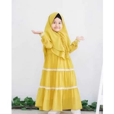 Shafura Gamis Anak Lucu 10 Tahun