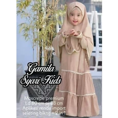 Gamis Anak Jumbo Umur 10 Polos 8 Tahun