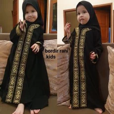 Gamis Anak Merk La Bella Lucu 7 Tahun