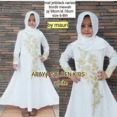 Model Gamis Anak Bahan Wolfis Lucu Terbaru 2023