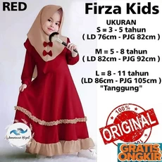 Baju Gamis Anak Katun Hijab Anak Syari 6 Tahun