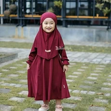 Gamis Anak Kaos Modern Terbaru 2023