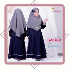 Gamis Ori Naura Kids Anak Abaya Tanggung