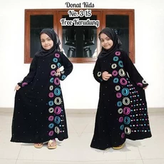 Gamis Syari Anakanak Lucu Tanggung