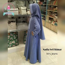 Gamis Anak Bahan Katun Rayon Ngaji 7 Tahun