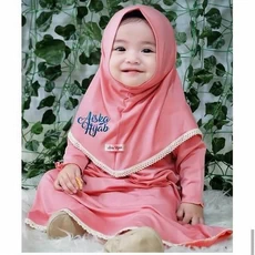 Gamis Anak Orinaura Terbaru 2023 One Set Tanggung