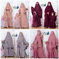 Gamis Anak Perempuan Bahan Katun Modern 5 Tahun