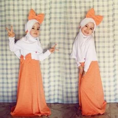 Gamis Anak 10Th Bahan Katun SD 11 Tahun