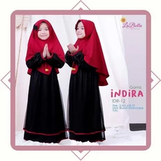 Gamis Anak Perempuan Katun Abaya Promo