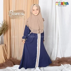 Gamis Kaos Anak Muslim Seragam 8 Tahun