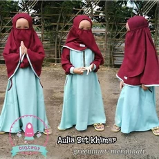 Gamis Anak Jersey Ori Seragam 9 Tahun