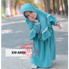 Model Gamis Anak Polos Niqab Anak Tanggung