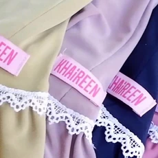 Gamis Anak Wollycrepe Saudi 8 Tahun