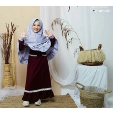 Gamis Satin Anak Abaya Remaja