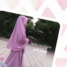 Gamis Anak Pesantren Perempuan Niqab Grosir