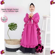 Gamis Anak La Bella Rania Niqab 13 Tahun