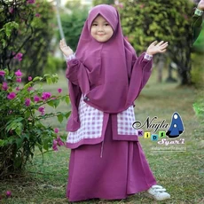 Gamis Couple Ibu Anak Saudi Anak Tanggung