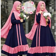 Baju Gamis Anak Syari Murah Terbaru