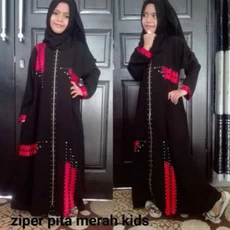 Gamis Anak 2 Umur 9 Niqab 6 Tahun