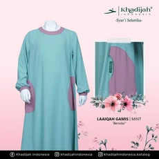 Gamis Anak Bahan Moscrep SMP 13 Tahun