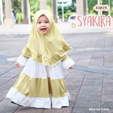 Gamis Anak Junior Pakupayung Niqab Dropship