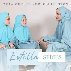 Gamis Anak Syari Set Cadar SD Anak Tanggung