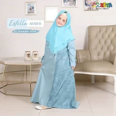 Gamis Hijaber Anak Lucu 7 Tahun