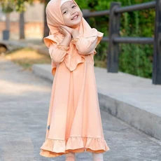 Gamis Anak Perempuan DeuLis Promo