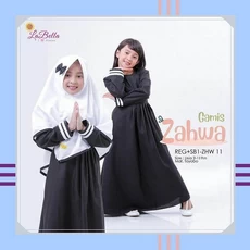 Couple Ibu Anak Gamis One Set Dropship