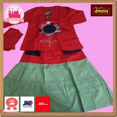 Gamis Anak Syari Bahan Wolfis TPQ 10 Tahun