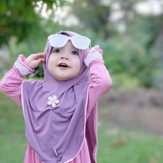 Gamis Polos Anak Perempuan Usia 8Th TPA 8 Tahun