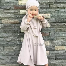 Gamis Anak Delisha Abaya Dropship