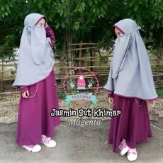 Gamis Set Anak Real99shop 7 Tahun