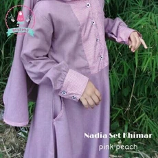 Gamis Anak Kain Kaos TPQ Gratis Ongkir