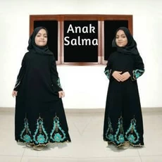 Gamis Mutif Anak Cadar Dropship