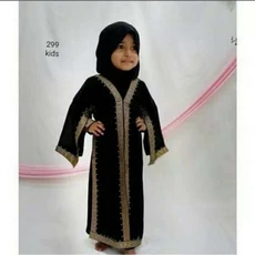 Gamis Syar I Anak Perempuan Usia 11Tahun Abaya Remaja