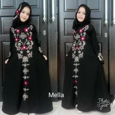 Gamis Set Anak Perempuan Modern 8 Tahun
