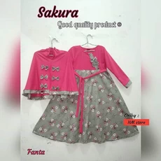 Gamis Anak Khodijah Real99shop 13 Tahun
